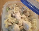 Gombás-cukkinis tészta recept fázis 5 fotója