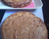 A picture of step 6 of Cinnamon marble fluffy cake.