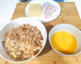 Foto del paso 2 de la receta: Tortilla de croissants rellena de Havarti y pavo