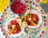 A picture of step 4 of Kurkuri Mathri Chaat 🎉🎉.