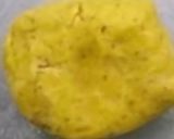 A picture of step 1 of Spice Besan vaanva (fafda).