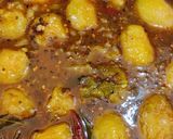 A picture of step 3 of Ambada Chutney Hog plum chutney.