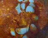 A picture of step 2 of Chana dal arbi.