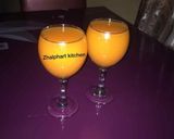 A picture of step 3 of Carrot drink.