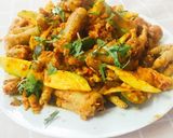 Hình bước làm 5 của món Chân gà sốt thái