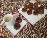 Une image de l'étape 8 de Financiers tigrés au chocolat.