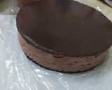 Foto langkah ke 11 dari resep Chocolate cheesecake.