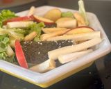 Une image de l'étape 2 de Turbot d’asperges Croquantes à la Pomme.