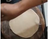 A picture of step 1 of Phinni Roti.
