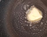 A picture of step 1 of My Buttered Salt n pepper Mushroomson,Advocado on bed of Spinach.