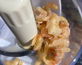 Gambar langkah 3 resipi Tofu Lembut Udang Kering Garing & Sos Tiram Sempoi.