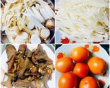 Hình bước làm 1 của món Canh nấm nấu mộc