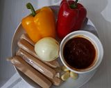 Foto langkah ke 1 dari resep Tumis Sosis Paprika.