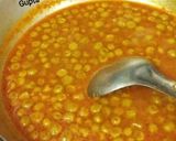 A picture of step 3 of Matar Ka jhol.
