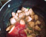 A picture of step 3 of Chicken Chilli Gravy with Egg Fried Rice!.
