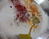 A picture of step 2 of Gehu methi puri.