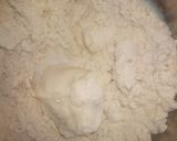 A picture of step 1 of Flaky mawa Gujhiya.