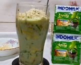 Foto langkah ke 5 dari resep Alpukat Matcha Kocok.