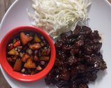 Foto langkah ke 4 dari resep Sate Goreng Daging Sapi.