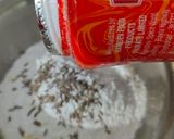 ग्रिल्ड चीला स्टफ्ड स्ट्राइप्स - फ्यूजन स्टाइल स्कूल लंच बॉक्स रेसिपी चरण 2 फोटो
