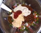 Mix Veggies Pizza-Mayo Tava Sandwiches recipe step 1 photo