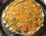 Foto del paso 6 de la receta: Tarta cremosa de pollo y verduras