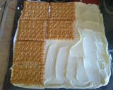 Fehér csokis-nutellás-kekszes kanalas desszert recept fázis 8 fotója