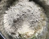 A picture of step 2 of Easy Pan-fried Daikon-mochi (White radish cake) with Oat Flour.