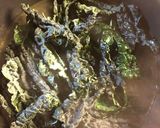A picture of step 5 of Miso-sesame squash with cavolo nero - vegan.