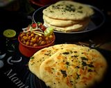 A picture of step 9 of Chole khulche.
