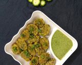 A picture of step 9 of Karela Skin Muthia.
