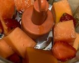 Foto langkah ke 1 dari resep Jus Pepaya Strawberry.