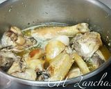 Foto del paso 3 de la receta Pollo de corral con almendras