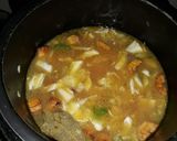 Foto del paso 4 de la receta: Sopa de pollo y arroz enriquecida