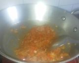 A picture of step 2 of Baingan (brinjal) bhartha.