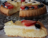 Foto del paso 15 de la receta: Tarta de frutas 🍓🍍🍒🥝