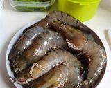 Gambar langkah 1 resipi Gulai udang ❤.