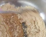 A picture of step 2 of Sattu cake.