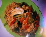 Foto langkah ke 7 dari resep Indomie tektek Pedass.