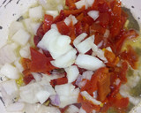 A picture of step 2 of Shredded Egg souce.