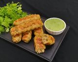 A picture of step 7 of Chicken cheese kabab.