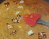 A picture of step 5 of Paneer makhani.