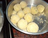 Foto del paso 3 de la receta: Bomba de papa rellena de queso