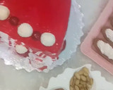 صورة لخطوة 12 من وصفة 🎂كيكة عيد ميلاد زوجي~🎂