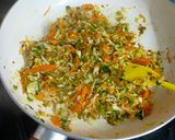 A picture of step 3 of Veg. Momos.