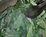 Foto langkah ke 3 dari resep Tumis Daun Singkong & Ikan Teri.