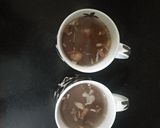 A picture of step 6 of Kashmiri kahwa best drink to sip on cold winter days.
