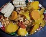 Foto del paso 8 de la receta: Ceviche con camotes bañado en jugo de naranja