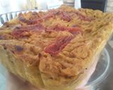 Foto del paso 10 de la receta: Torta de plátano maduro con queso y bocadillo🥧🍮🍌🧀🥚🍳🧀🍌🍮🥧