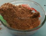 Foto langkah ke 5 dari resep Almond Cookies Red Velvet (Putih Telur Tanpa butter/ margarin).